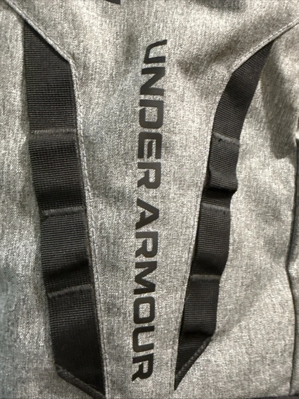 Under Armour Gray and Black Men’s Backpack excellent travel